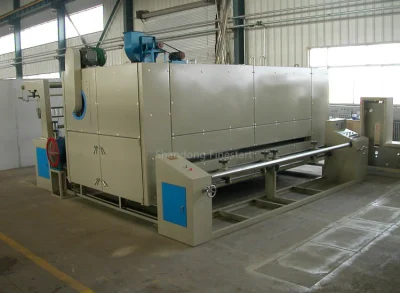 Máquina de ajuste de calor têxtil para máquinas têxteis de fibra química
